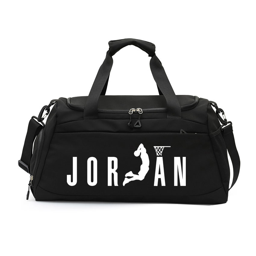 Yoga Fitness Bag - ドライウェット分離バッグバスケットボールヨガスポーツショルダーハンドバッグ防水多機能水泳 JOR レタープリントバッグ