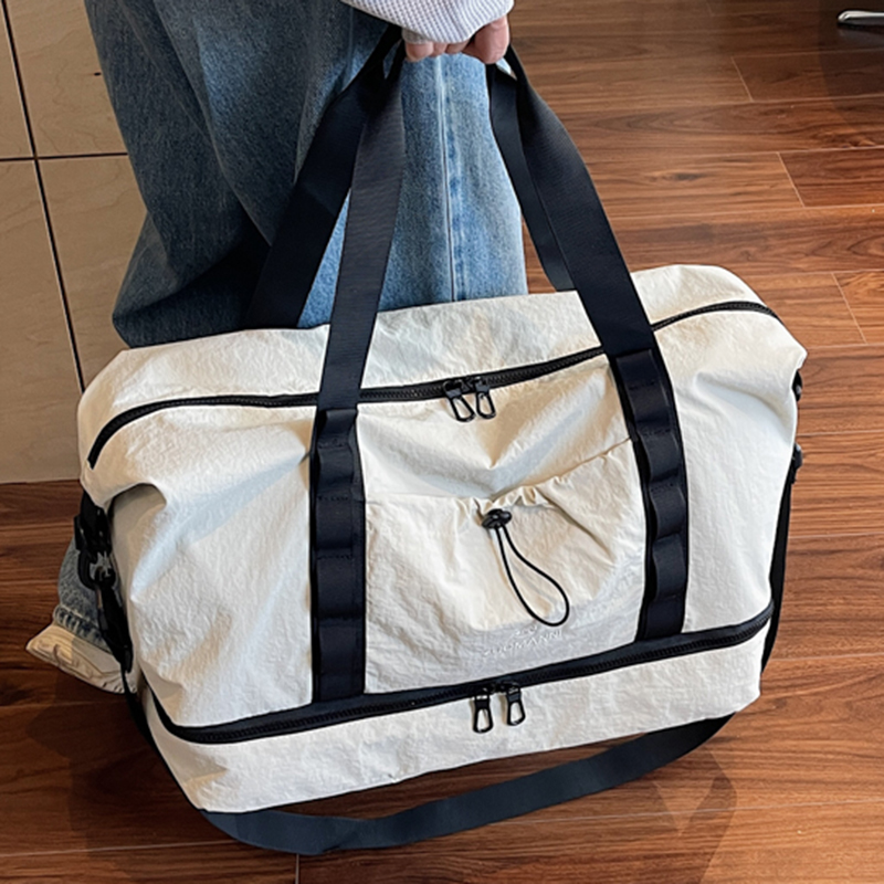 大容量トラベルダッフルバッグ、独立したシューズコンパートメン - Yoga Fitness Bag のレビューと価格