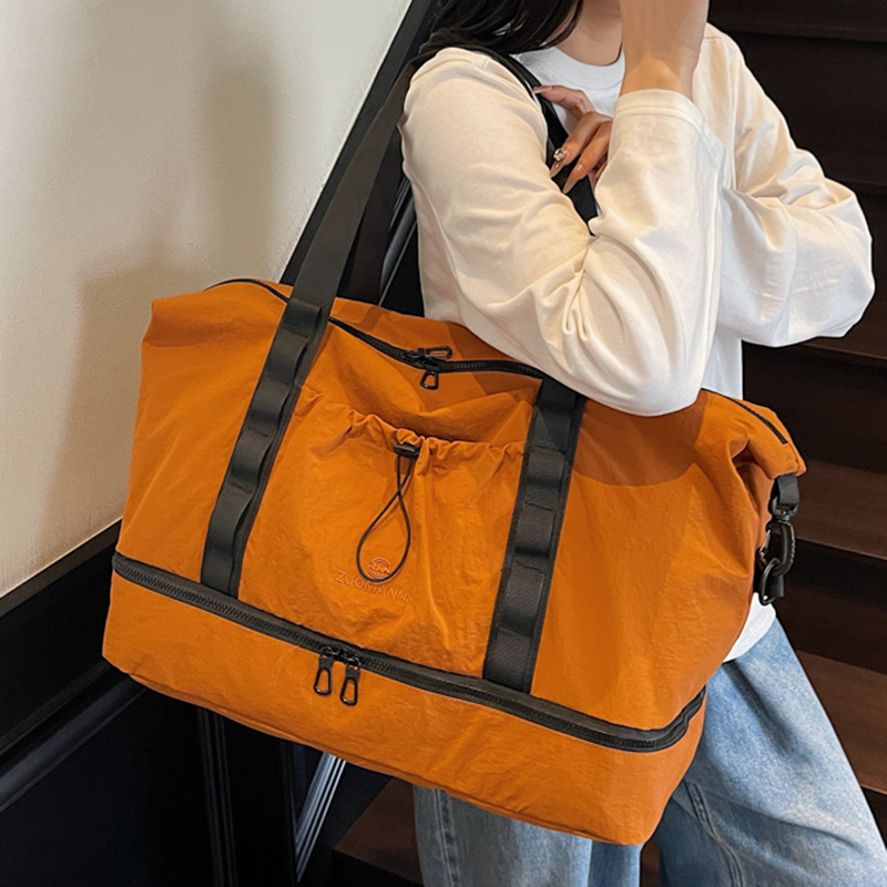 大容量トラベルダッフルバッグ、独立したシューズコンパートメン - Yoga Fitness Bag のレビューと価格
