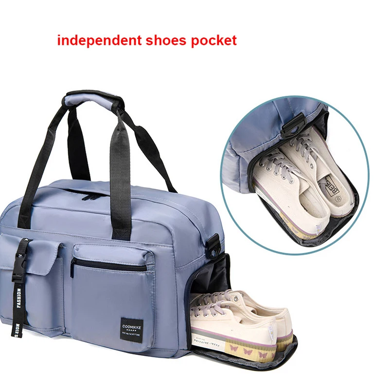 大型フィットネスバッグスポーツハンドバッグ女性ドライウェット - Yoga Fitness Bag のレビューと価格
