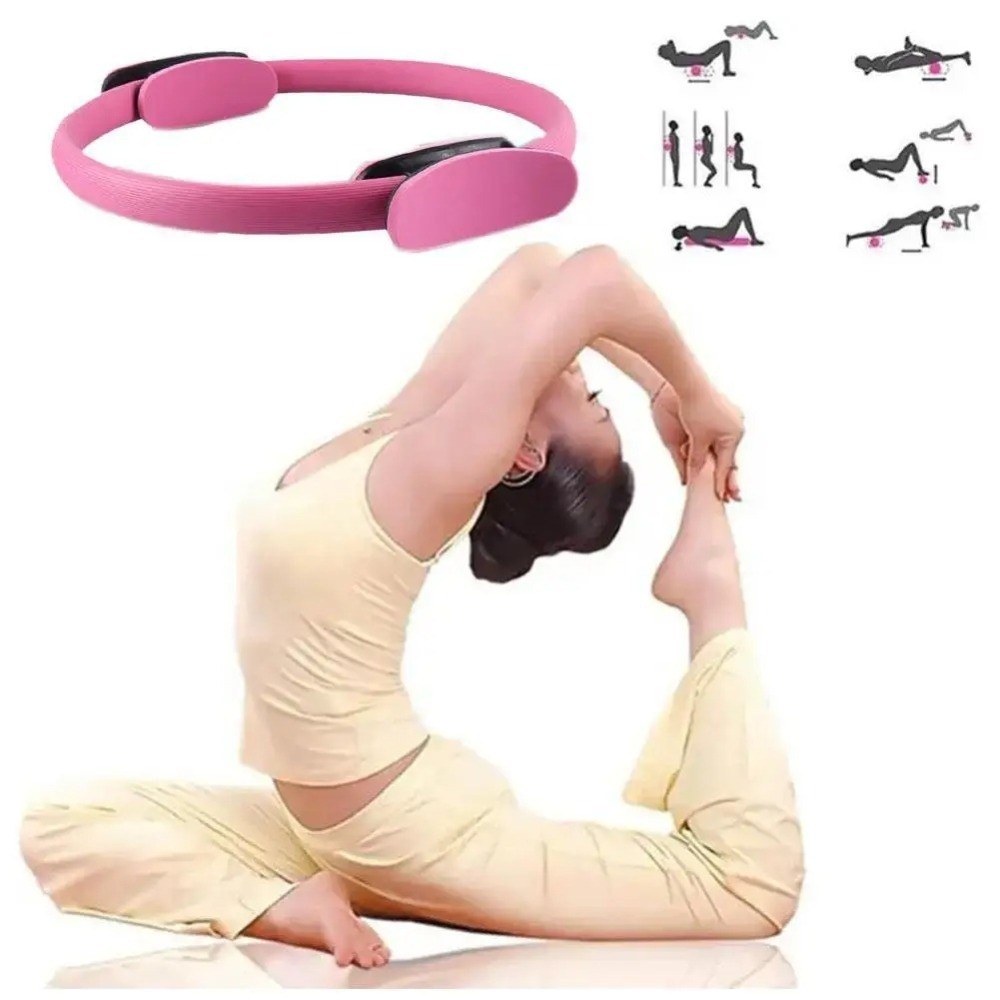エクササイズヨガピラティスリング多機能スポーツレジスタンスリ - Pilates Ring Circle のレビューと価格