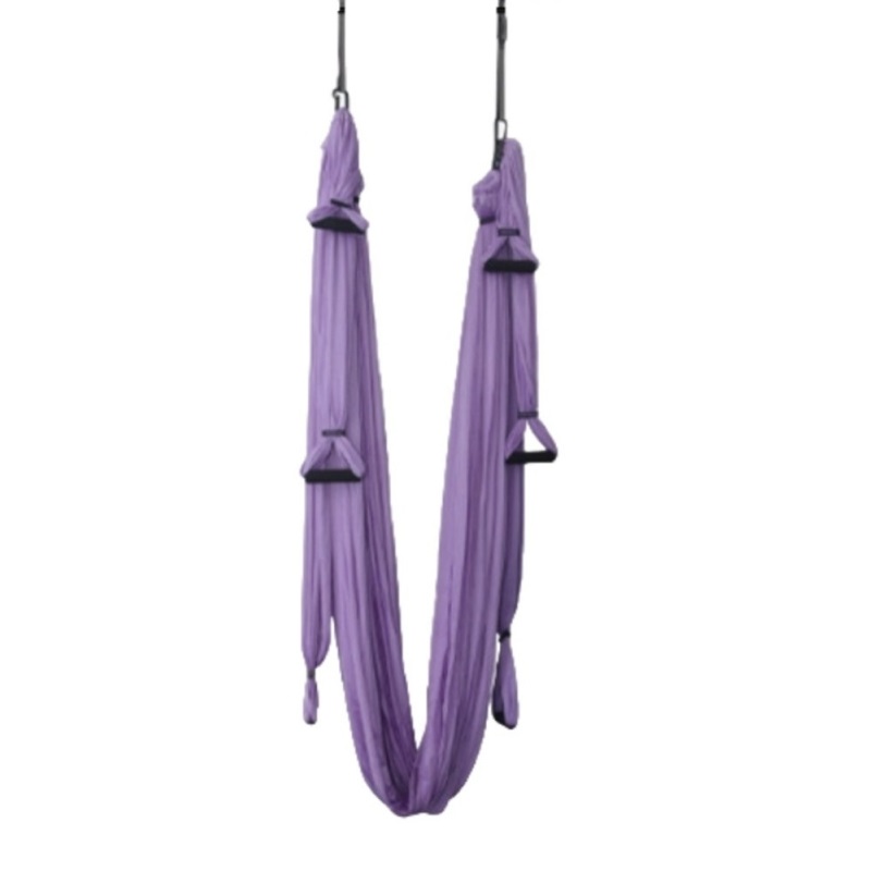 高品質反重力ソフトエアリアルヨガハンモックフライングヨガスイ - Yoga Swing Aerial のレビューと価格