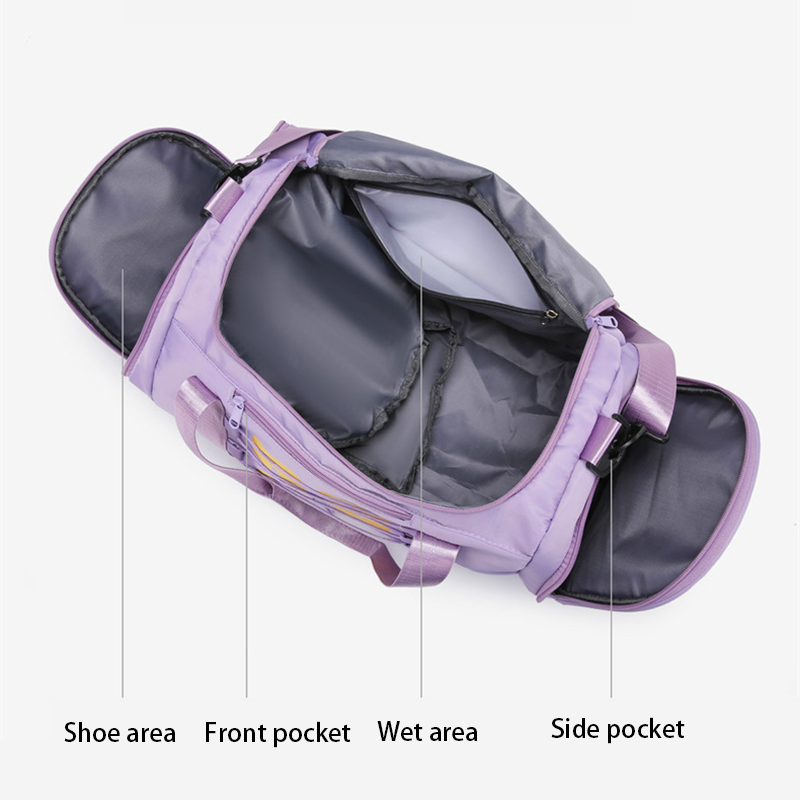 ファッションスポーツフィットネスジムバッグ女性用トラベルダッ - Yoga Fitness Bag のレビューと価格