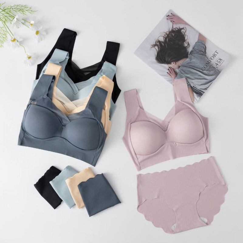 L-6XL プラスサイズ非アンダーワイヤーブラジャーセクシー - Yoga Fitness Plus のレビューと価格