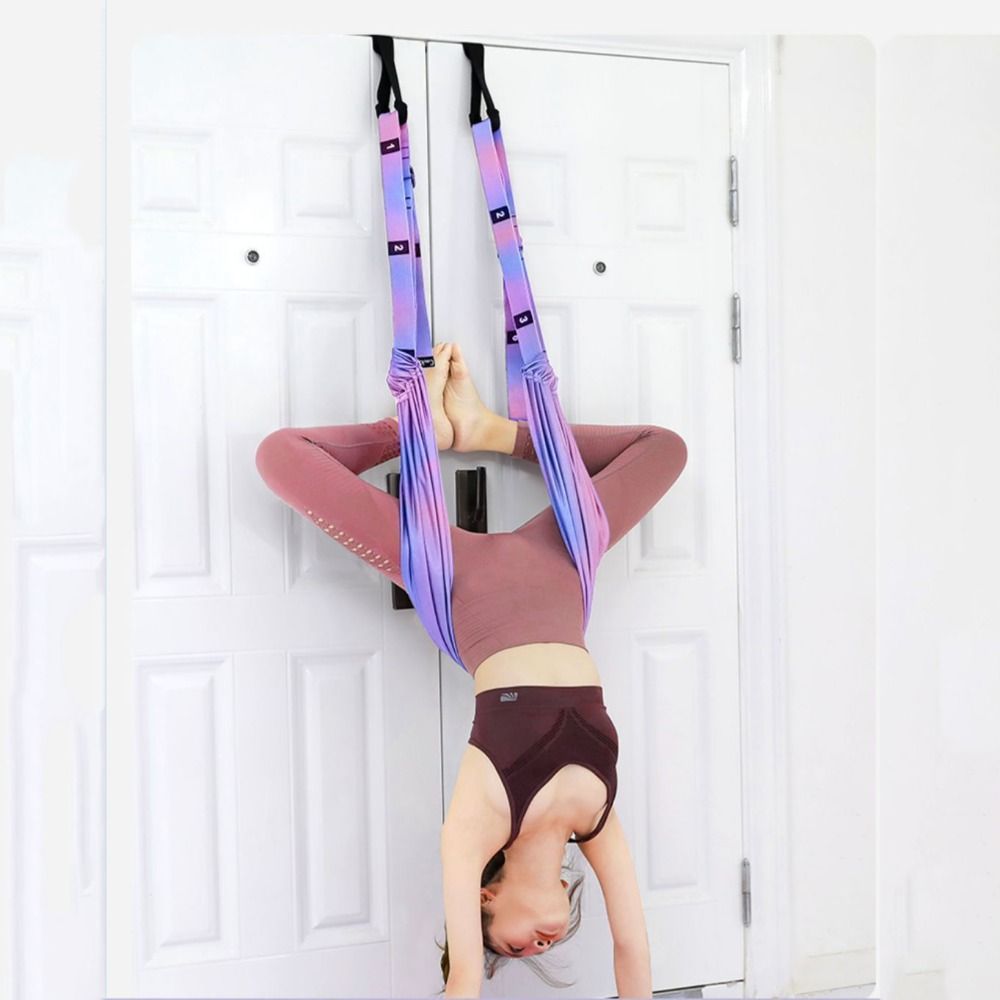 調節可能な女性用エアリアルヨガストラップ、抵抗補助弾性ストレ - Yoga Swing Aerial のレビューと価格
