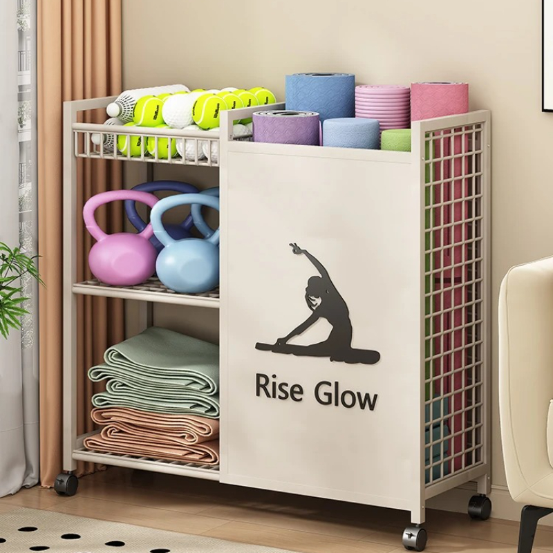 ホイール付きモバイルフィットネスカート - ホームジム、ヨガ - Yoga Fitness Gear のレビューと価格