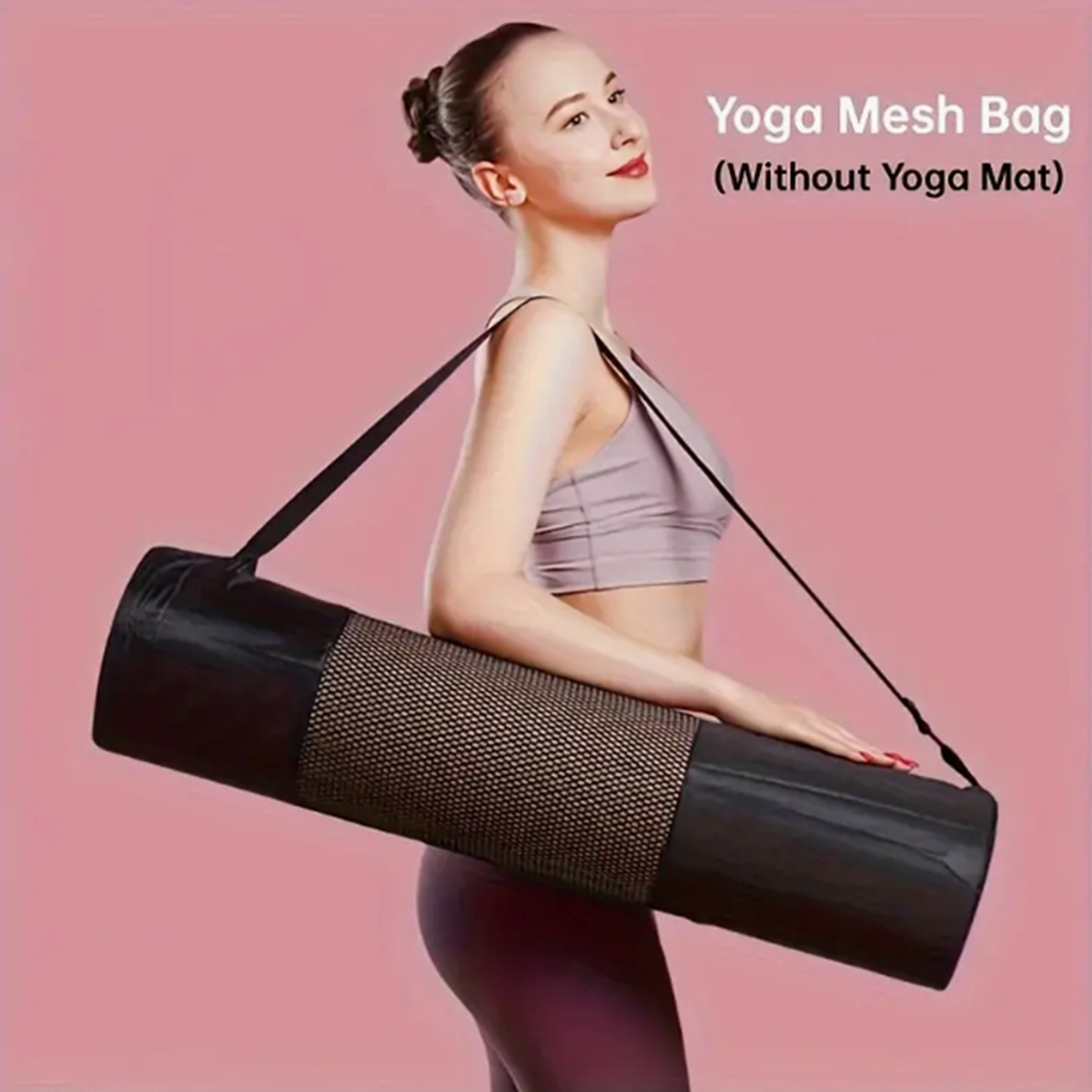 通気性のあるヨガマット収納メッシュバッグ - 耐久性のあるオ - Yoga Fitness Bag のレビューと価格