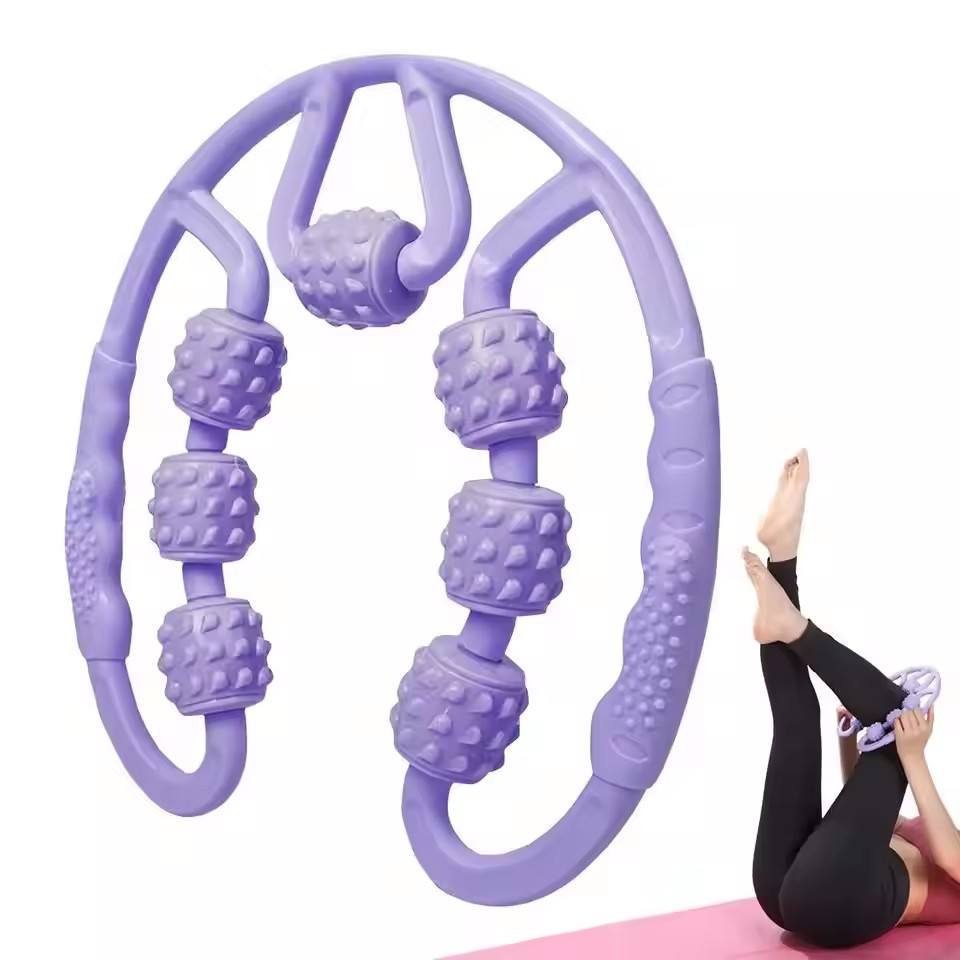 脚ふくらはぎローラーマッサージャーアンチセルライトマッサージ - Yoga Fitness Trainer のレビューと価格