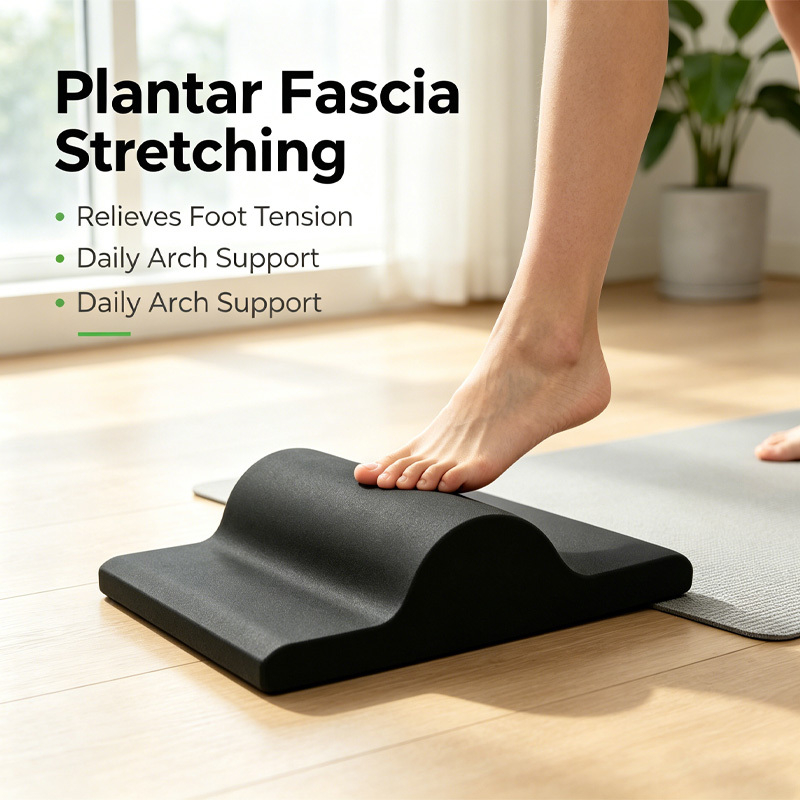 長い曲線状のアーチ型フォームトレーニングボード足首強化トレー - Yoga Fitness Trainer のレビューと価格