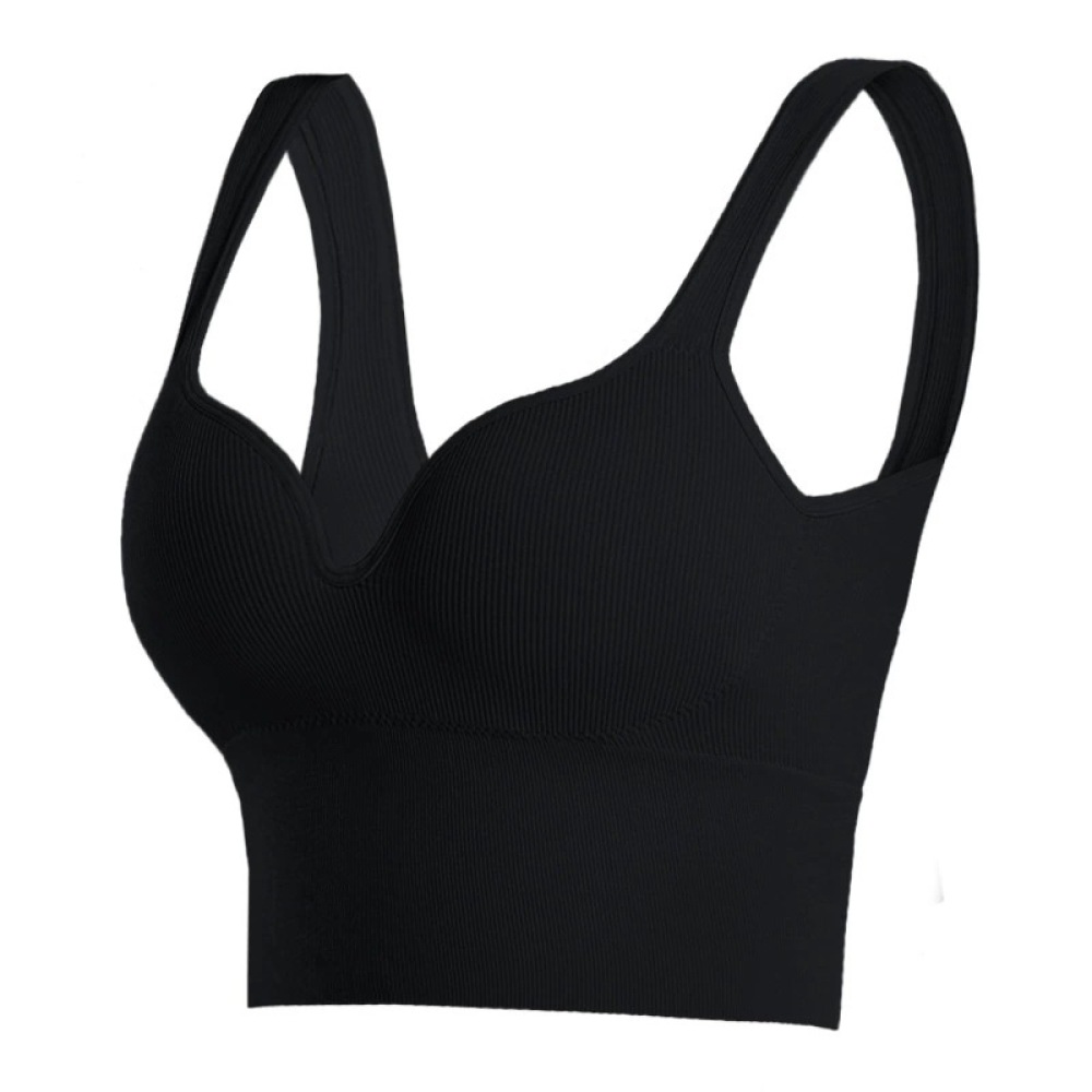 女性用シームレススポーツブラヨガタンクトップ、ハイサポートフ - Yoga Fitness Gear のレビューと価格