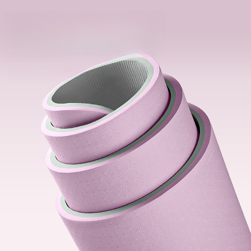 初心者向けTPEヨガマット、超ワイド、超ロング、超厚、滑り止 - Yoga Health & Fitness Center のレビューと価格