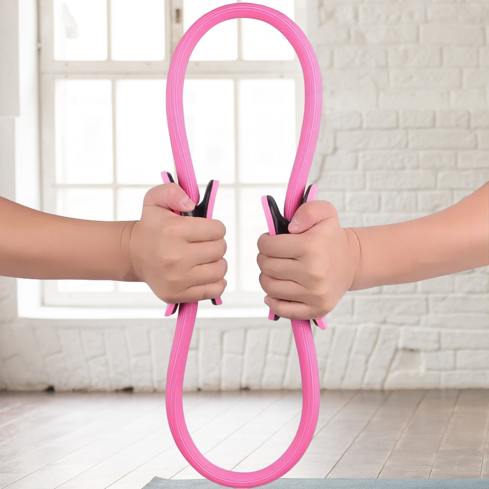 ピラティスリング フィットネスリング 滑り止めハンドル付き  - Pilates Ring Circle のレビューと価格