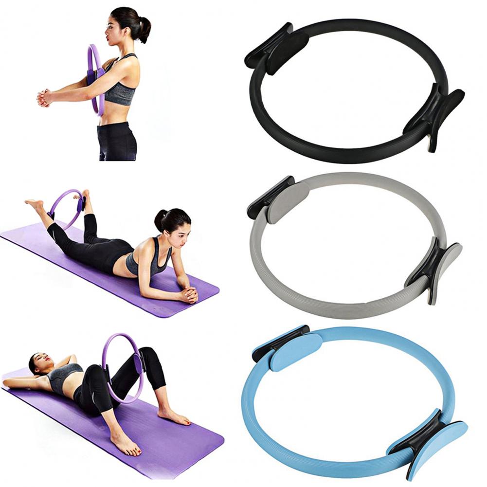 女性ヨガフィットネスリングサークルピラティス女性ガールエクサ - Yoga Fitness Ring のレビューと価格
