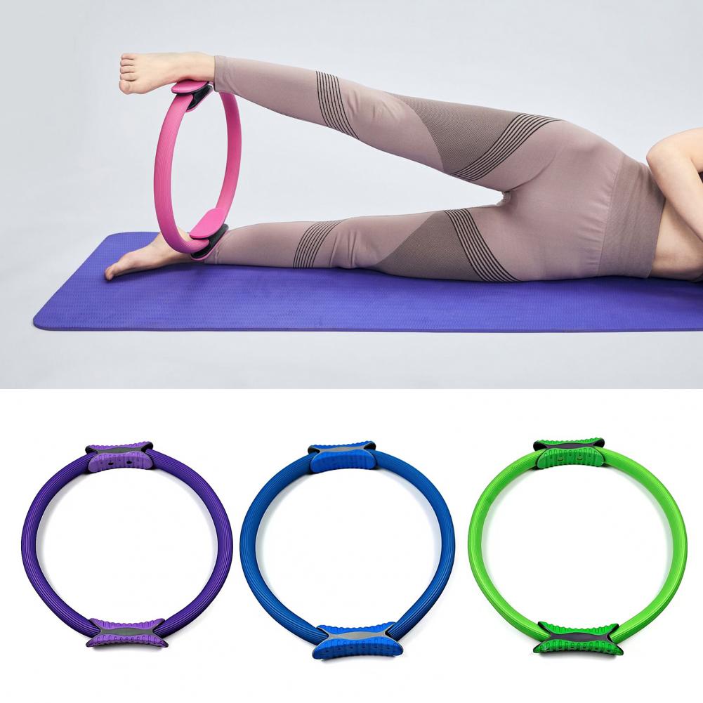 弾性ピラティスリング ノンスリップグリップ 女性用ピラティス - Pilates Ring Circle のレビューと価格