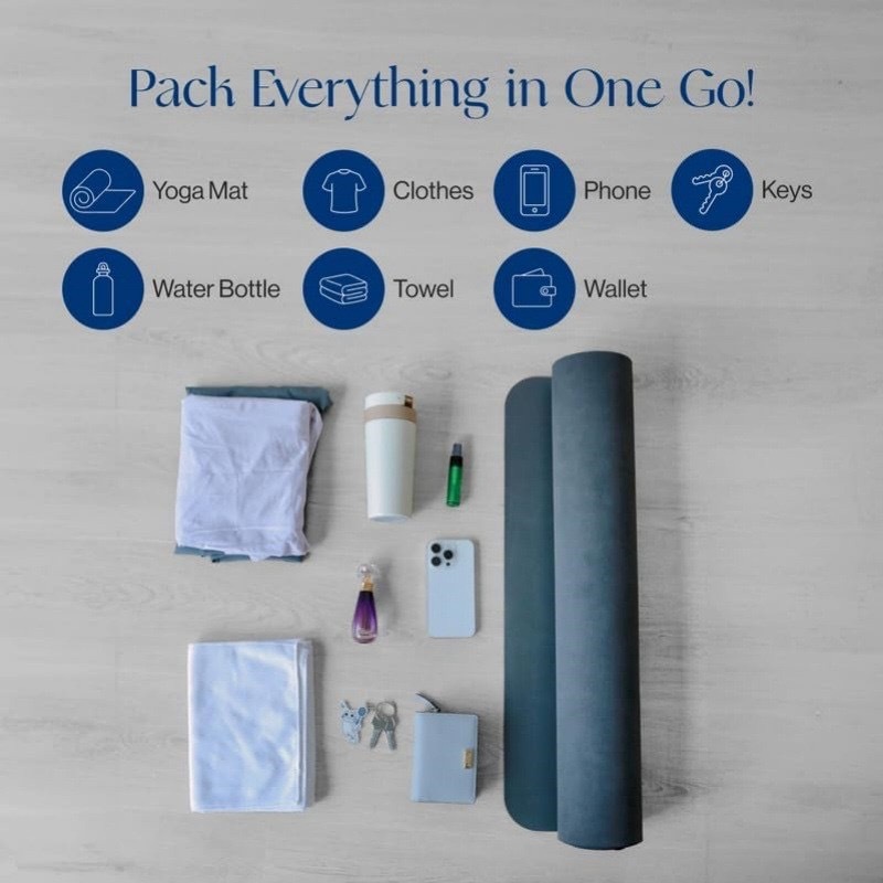 ヨガバッグ、ヨガマット収納バックバッグ、調節可能なカジュアル - Yoga Fitness Bag のレビューと価格