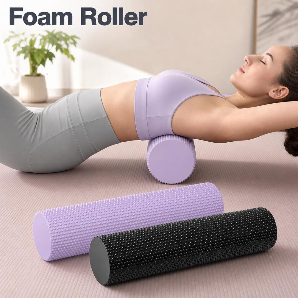 ヨガフォームローラー EVA 高密度ヨガコラムローラー ピラ - Yoga Fitness Trainer のレビューと価格