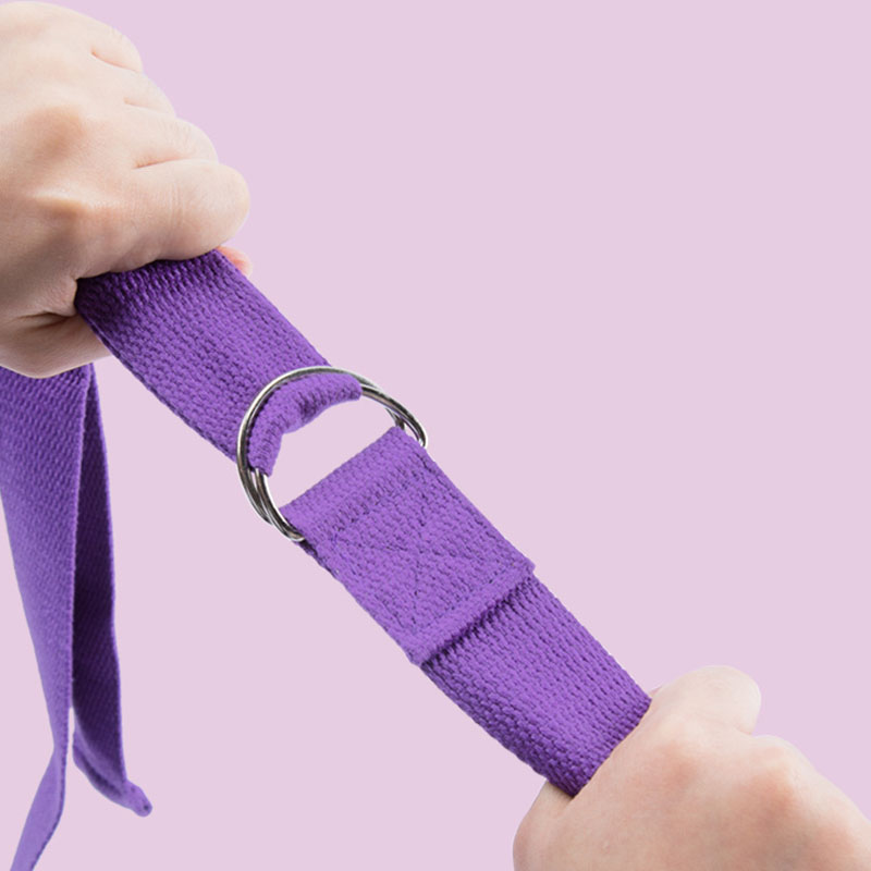 183*3.8 センチメートルヨガストラップ綿エクササイズヨ - Yoga Fitness Ring のレビューと価格
