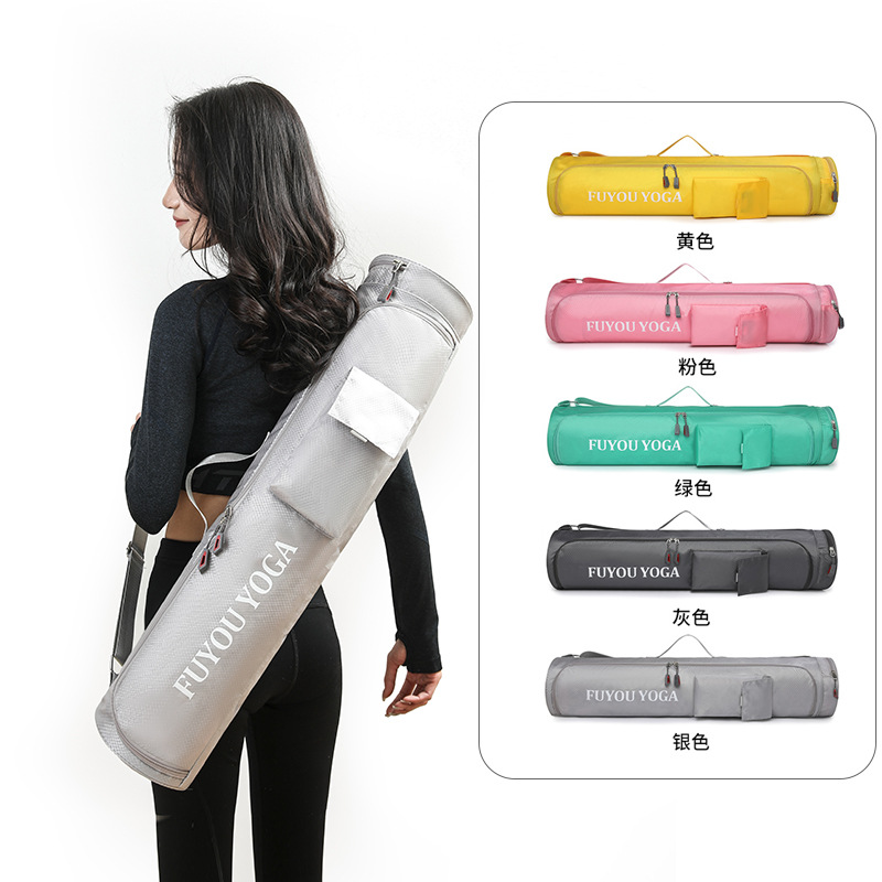 大容量ヨガマットバッグ軽量防水クロスボディジムバッグファッシ - Yoga Fitness Bag のレビューと価格