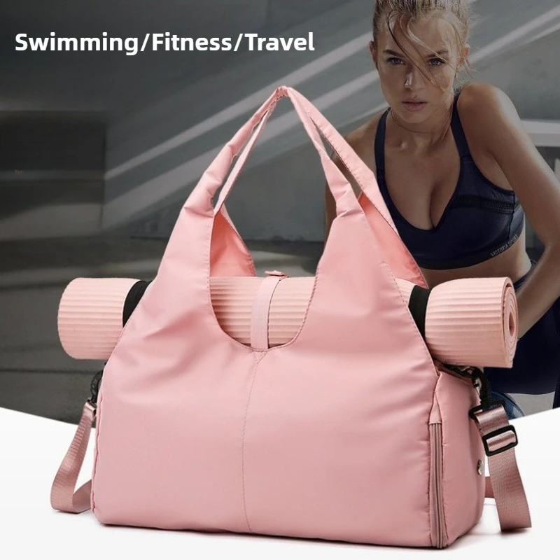 新しいヨガバッグ、女性用スポーツ＆フィットネスバッグ、ハンド - Yoga Fitness Bag のレビューと価格