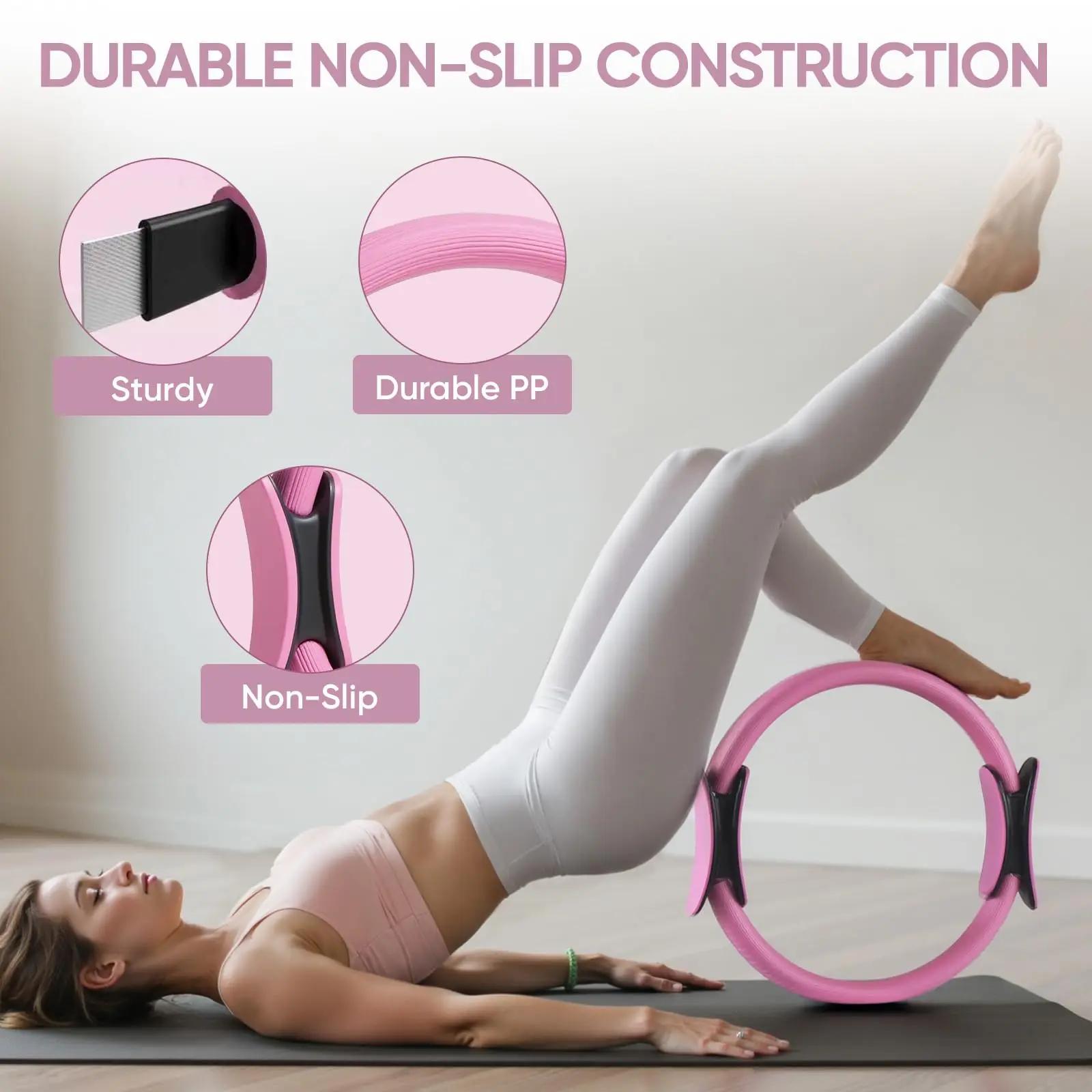 新しいピラティスフィットネスボールとフィットネスリングセット - Pilates Ring Circle のレビューと価格