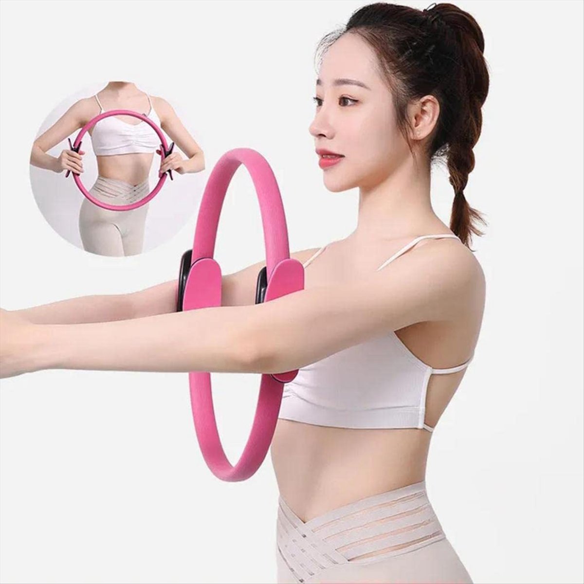 T34C ピラティス サークル インナーとアウターの太ももを - Pilates Ring Circle のレビューと価格