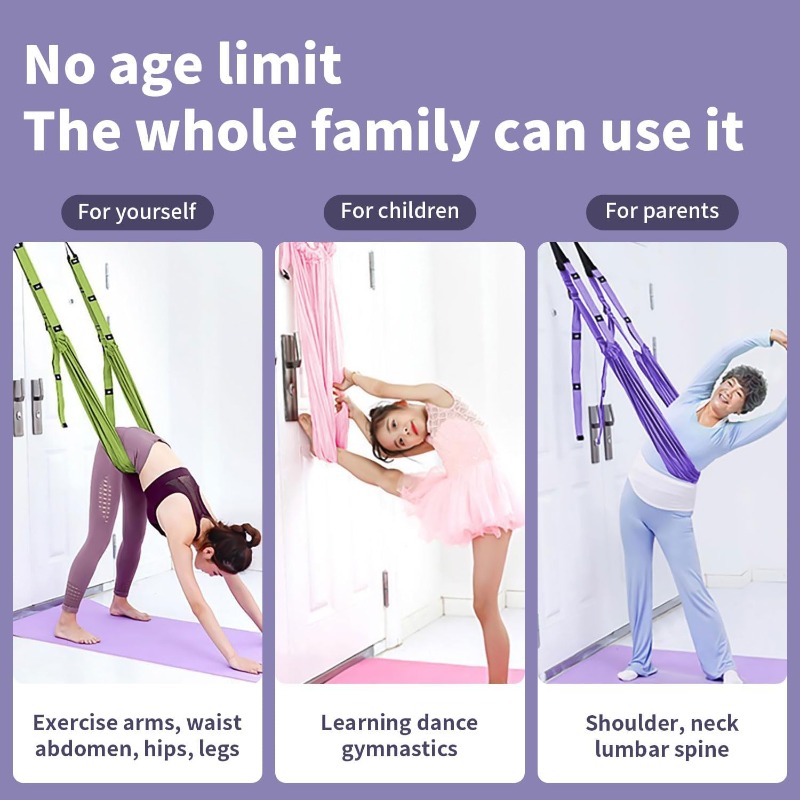 調節可能なエアリアルヨガハンモックセット ピラティス 反重力 - Yoga Swing Aerial のレビューと価格