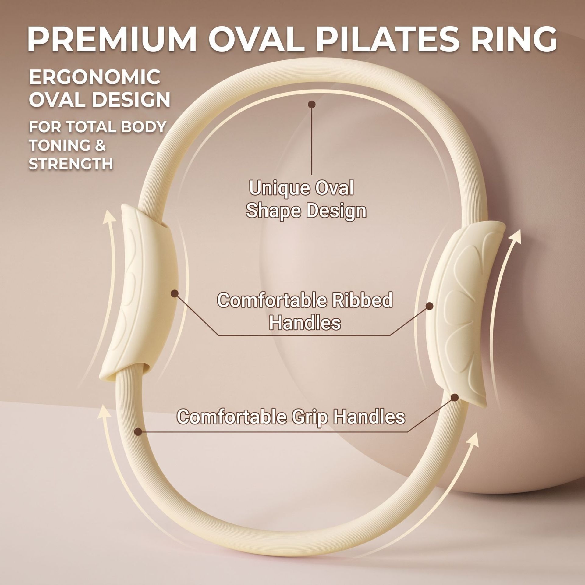 ピラティスリング、ヨガリング、骨盤底筋トレーニング、ボディシ - Yoga Fitness Ring のレビューと価格