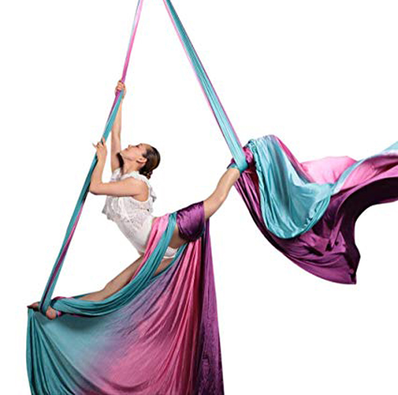 エアリアルヨガスイング、耐久性のあるナイロンハンモック2.6 - Yoga Swing Aerial のレビューと価格