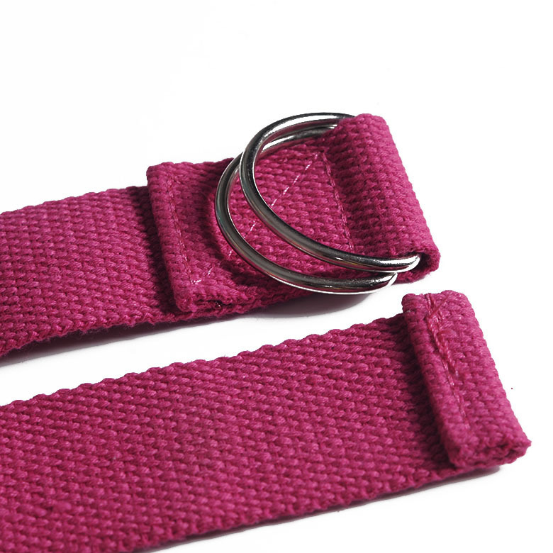 1本入り 1.8M コットンヨガストラップ Dリングバックル - Yoga Fitness Ring のレビューと価格