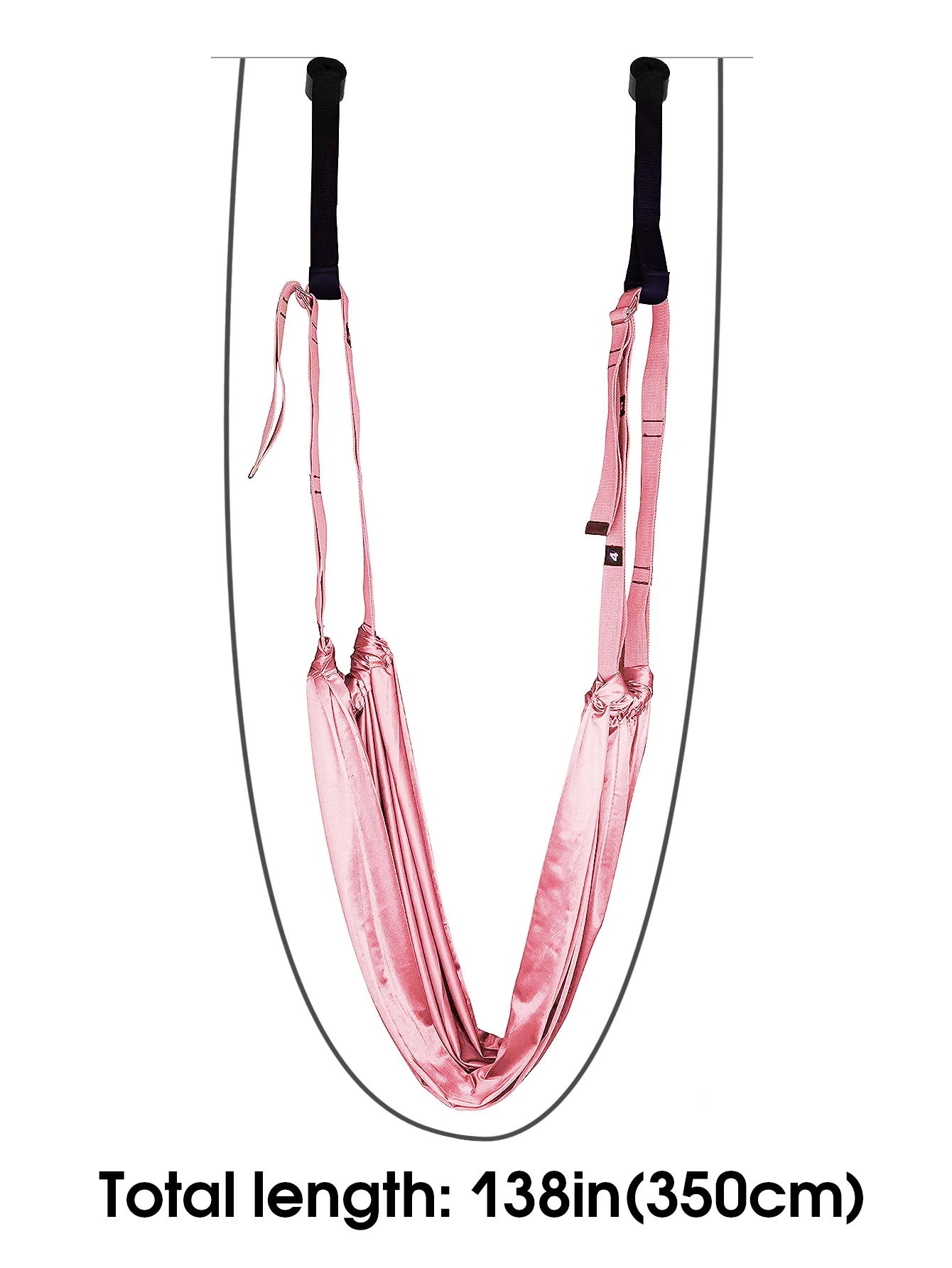 エアリアルヨガストラッププルロープ女性用ハンモックストレッチ - Yoga Swing Aerial のレビューと価格